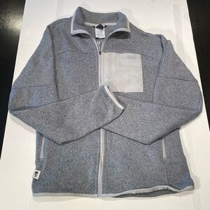 The North Face Women’s Light Gray Fleece Jacket